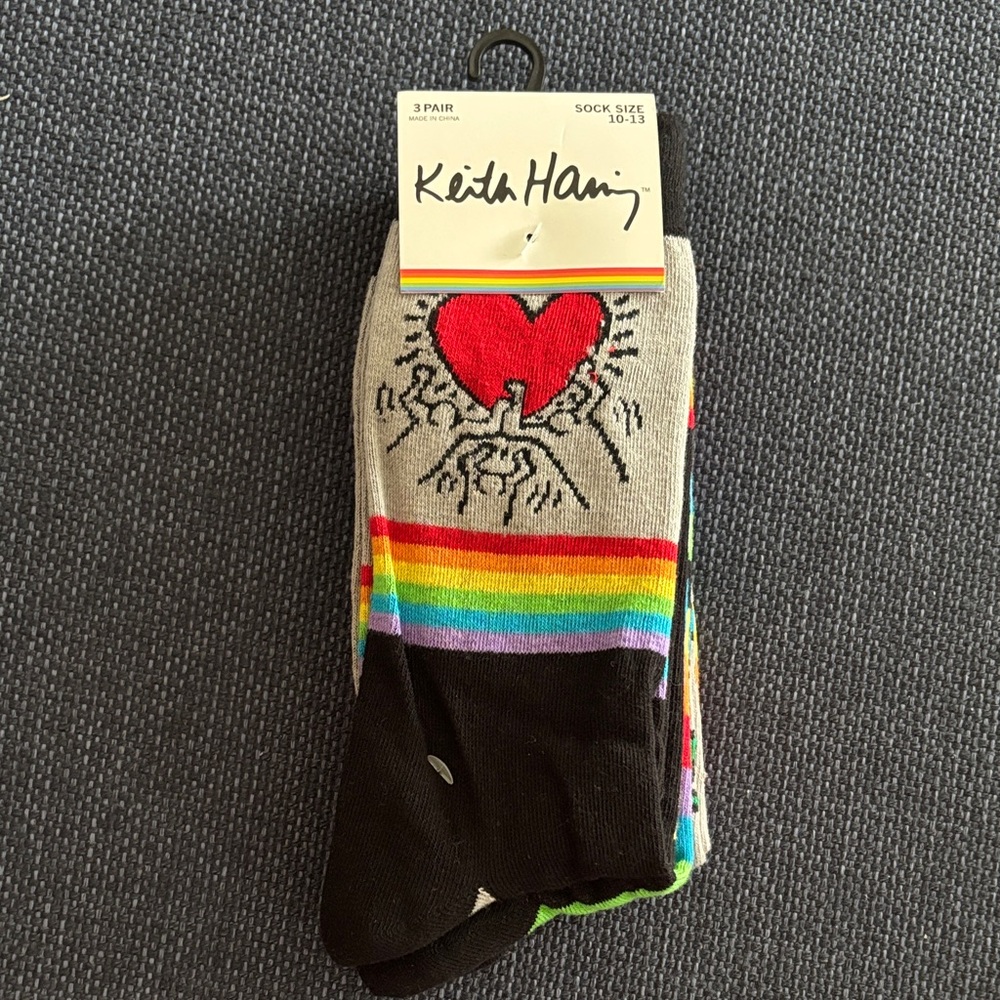Keith Haring Men's Socks 3 pack